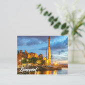 Carte Postale Liverpool, Angleterre, Royaume-Uni (Debout devant)
