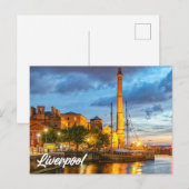 Carte Postale Liverpool, Angleterre, Royaume-Uni (Devant / Derrière)