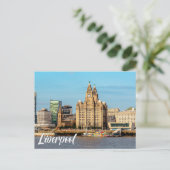 Carte Postale Liverpool, Angleterre, Royaume-Uni (Debout devant)