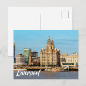 Carte Postale Liverpool, Angleterre, Royaume-Uni (Devant / Derrière)
