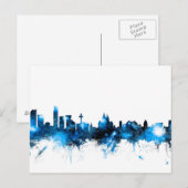 Carte Postale Liverpool England Skyline (Devant / Derrière)