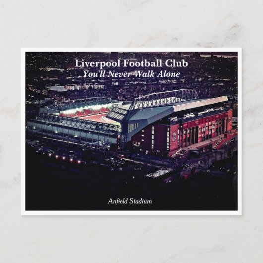 Carte Postale Liverpool FC Legend Series - Robbie Fowler (Devant)