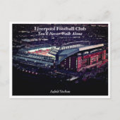 Carte Postale Liverpool FC Legend Series - Steven Gerrard (Devant)