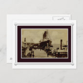 Carte Postale Liverpool scène vintage (Devant / Derrière)