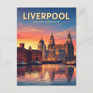 Carte Postale Liverpool Waterfront Royaume-Uni