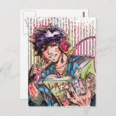 Carte Postale Living through (Devant / Derrière)