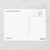 Carte postale Livingston Montana (Dos)