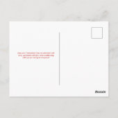 Carte Postale Livraison de Sweetheart Valentine's Postcard (Dos)