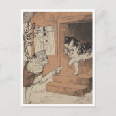 Carte Postale "Livraison du Caturday" (Devant)