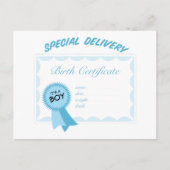 Carte Postale Livraison spéciale (Devant)