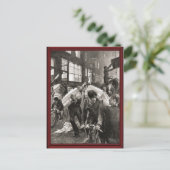 Carte Postale Livraison vintage de vélos (Debout devant)