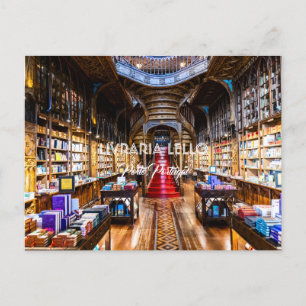 CARTE POSTALE LIVRARIA LELLO