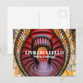 Carte Postale Livraria Lello, (Devant / Derrière)