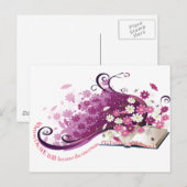 Carte Postale Livre d'ancêtres (Devant / Derrière)