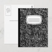 Carte Postale livre de composition (Devant / Derrière)