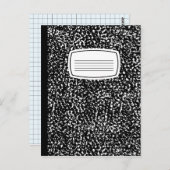 Carte Postale livre de composition (Devant / Derrière)