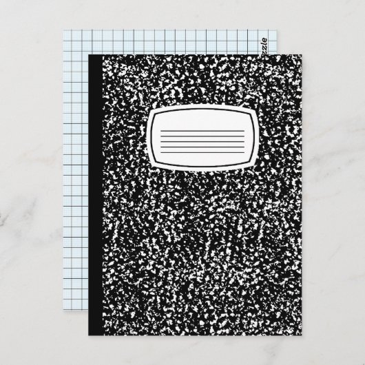 Carte Postale livre de composition (Devant / Derrière)