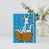 Carte Postale Livre de lecture Dragon (Debout devant)