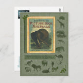 Carte postale Livre des animaux (Devant / Derrière)