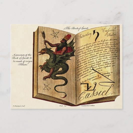 Carte postale Livre d'esprits (Devant)