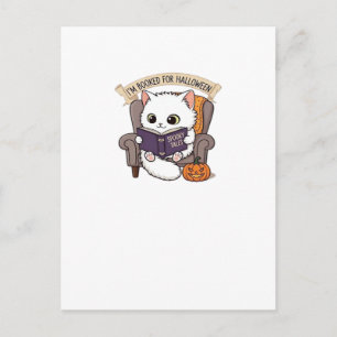 Carte Postale Livre d'Halloween Spookily Cosy et Cleverly Léger