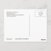 Carte Postale Livre d'heures Manuscrit lumineux médiéval (Dos)