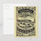 Carte Postale Livre Dublin Guide personnalisé (Devant / Derrière)