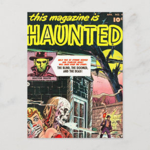 Carte Postale Livre humoristique Halloween