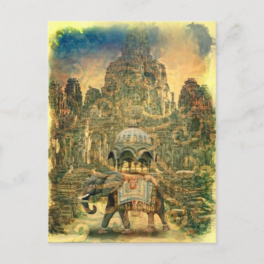 Carte postale Livre Jungle (Devant)