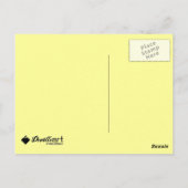 Carte Postale Livre magique (Dos)