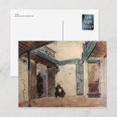 Carte Postale Livre marocain #1 par Eugène Delacroix (Devant / Derrière)