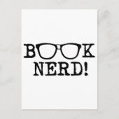 Carte Postale Livre Nerd (Devant)
