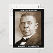 Carte Postale Livre T. Washington (Devant / Derrière)