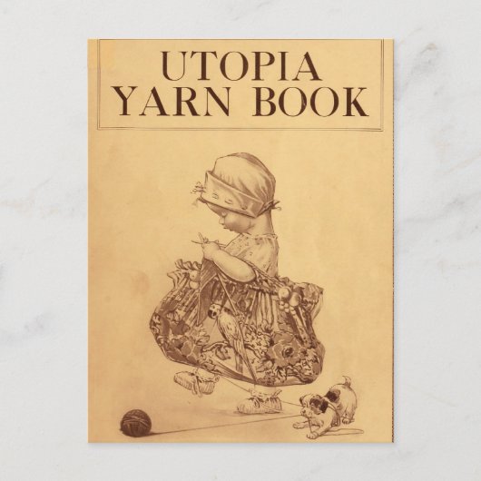 Carte Postale Livre Utopia Yarn (Devant)