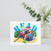 Carte Postale Livre Wagon LIRE (Debout devant)