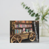 Carte Postale Livre Wagon Lire Livres Interdits (Debout devant)