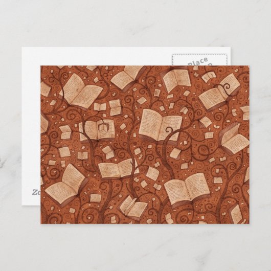 Carte Postale Livres (Devant / Derrière)