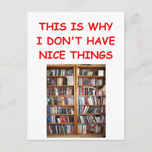 Carte Postale livres (Devant)