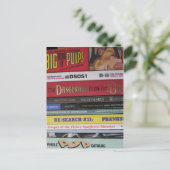 Carte Postale Livres de bruit de pulpe (Debout devant)