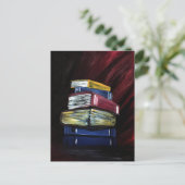 Carte Postale Livres De Connaissances (Debout devant)