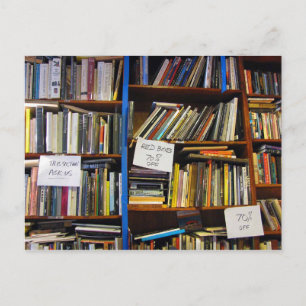 Carte Postale Livres de rive gauche