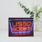 Carte Postale livres d'occasion (Debout devant)