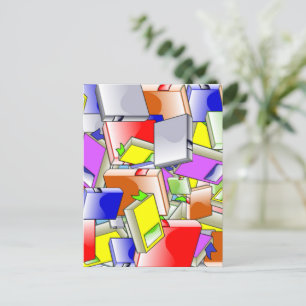 Carte Postale Livres et plus de livres 