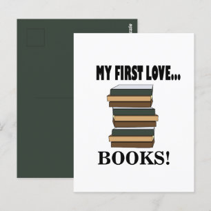 Carte Postale Livres Mon Premier Amour Livres
