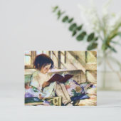 Carte Postale Livres photos en hiver (Debout devant)