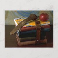 Livres scolaires à l'ancienne mode