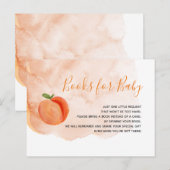 Carte Postale Livres Sweet Little Peach pour bébé (Devant / Derrière)