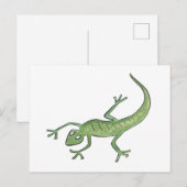 Carte Postale Lizard (Devant / Derrière)