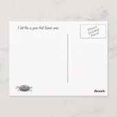 CARTE POSTALE LIZARD (Dos)