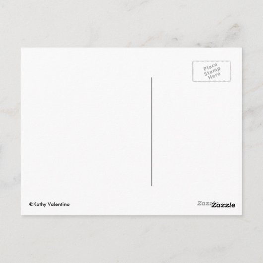 Carte postale Lizard boueux (Dos)